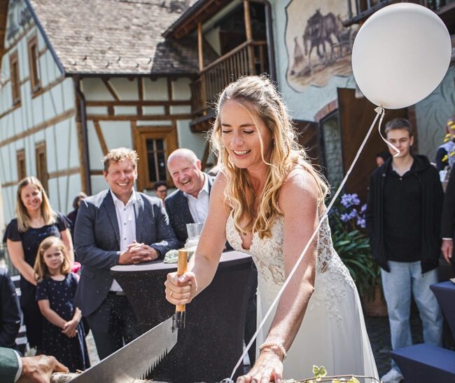 Nicole; Braut am Hof alla Cava