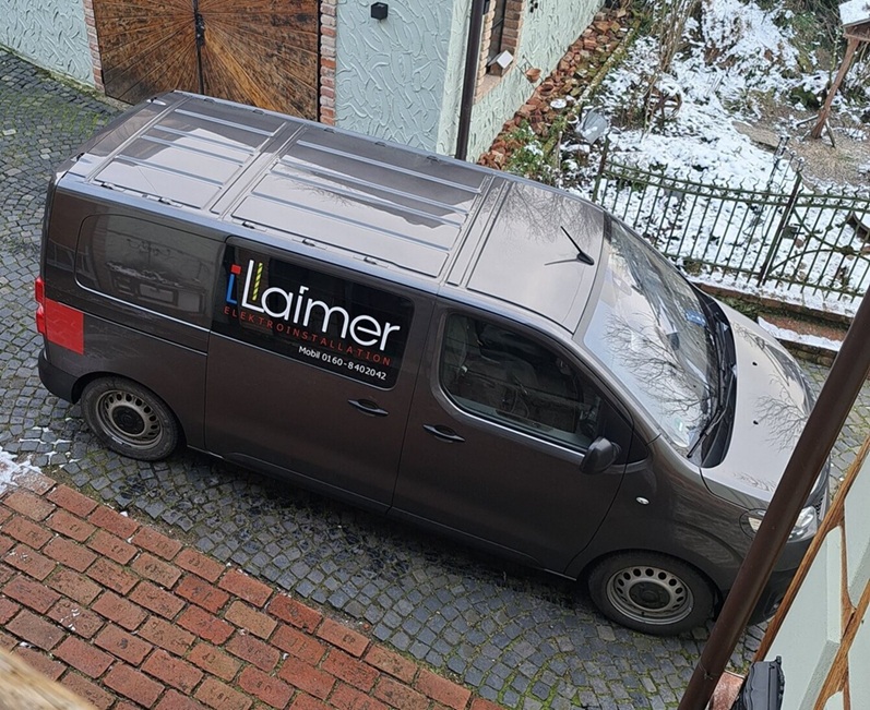 Elektro Laimer Firmenfahrzeug