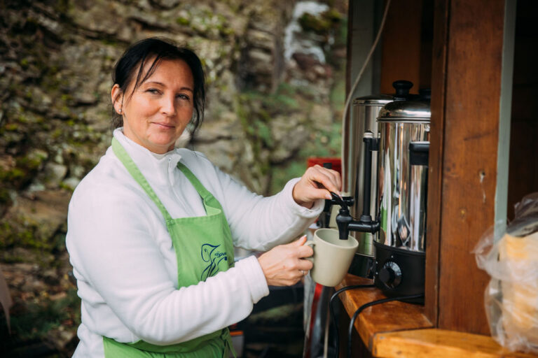 Lilienevent mit Glühwein