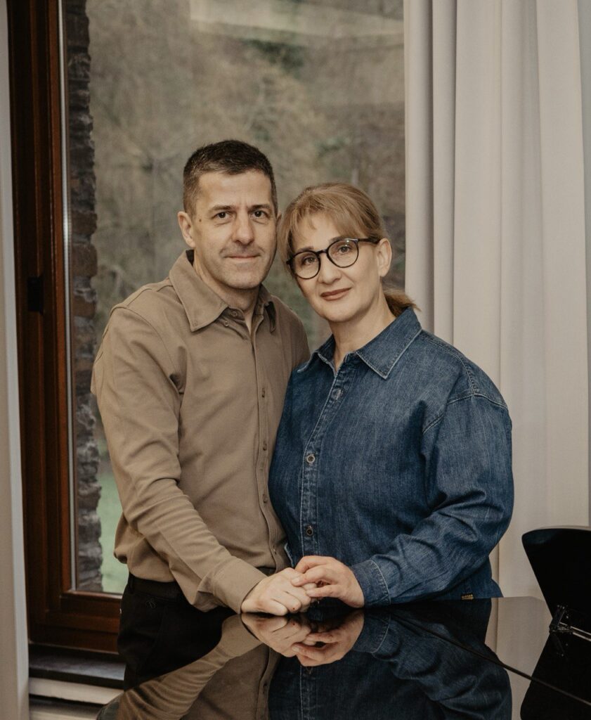 Zur Kammerburg, Ralf Heine (links im Bild) und Zulfiye Senay (rechts im Bild), Kooperationspartner vom Hof alla Cava