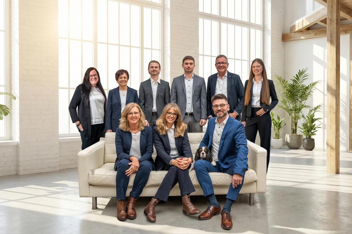 Das Team von Zimmermann Immobilien, Kooperationspartner vom Hof alla Cava