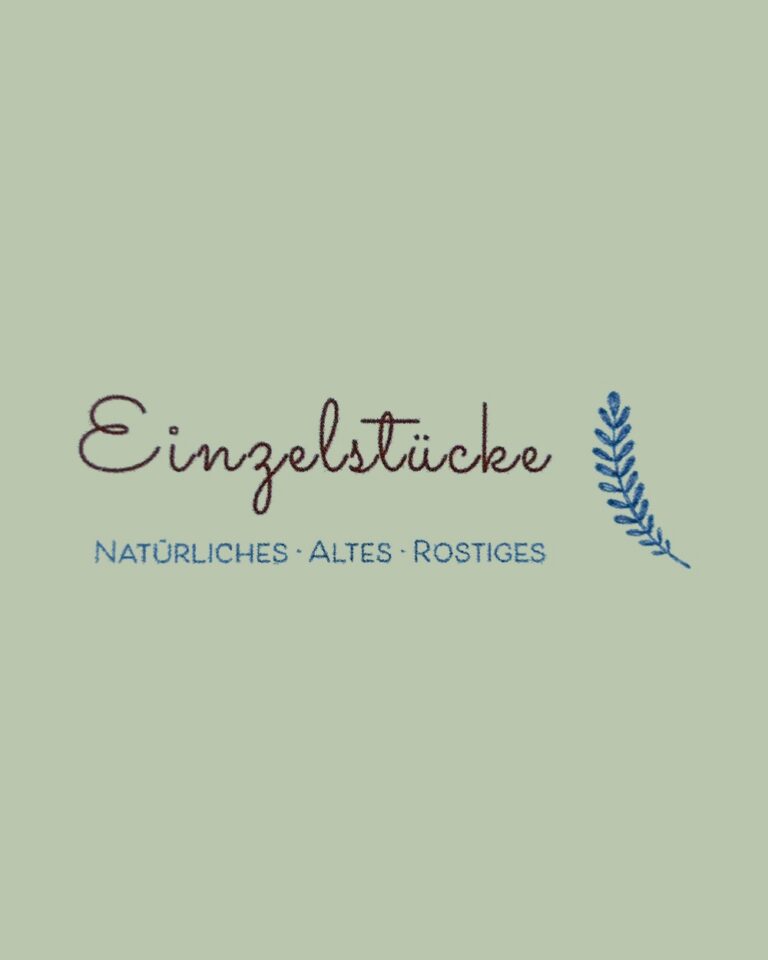 Logo Einzelstücke – Natürliches, Altes, Rostiges, Deko von Regina Wallrabenstein, Kooperationspartnerin vom Hof alla Cava